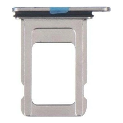AppleMix Rámeček / šuplík na Nano SIM pro Apple iPhone 13 Pro / 13 Pro Max - stříbrný - kvalita A+