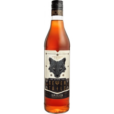Seven Tails Spiced 40.7% 0,7 l (čistá fľaša)