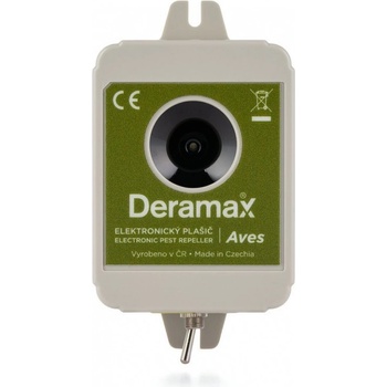 Deramax Aves Ultrazvukový plašič a odpuzovač ptáků 4710442