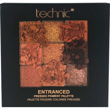 Technic Paletka pigmentů v bronzových odstínech Pressed pigment palette Entranced 6,75 g