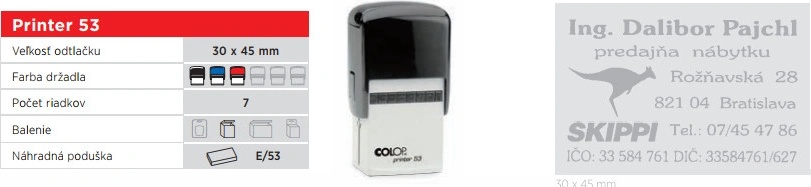 Colop Printer 53