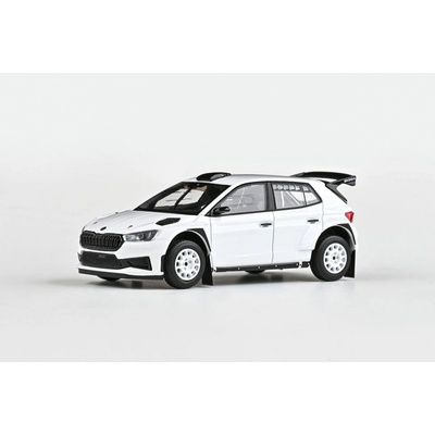 Abrex Model Škoda Fabia IV RS Rally2 2022 Bílá 1:43