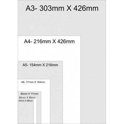 Monolith Фолио за ламиниране Monolith, размер A5, 154x216 mm, 125 mic, 100бр (OK21230)