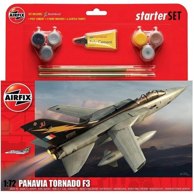 Airfix Голям стартов комплект на самолет " Panavia Tornado F3" м. 1/72 (985301)