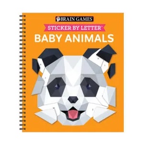 Brain Games - Sticker by Letter: Baby Animals | Brain Games, New Seasons (ISBN: 9781645584926)