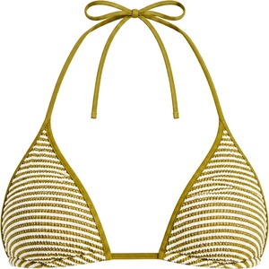 Seafolly Дамско бикини горнище Seafolly Women's Horizons Slide Tri Bikini top - Guacamole - размер 44 (EU) (150-6769-0116)