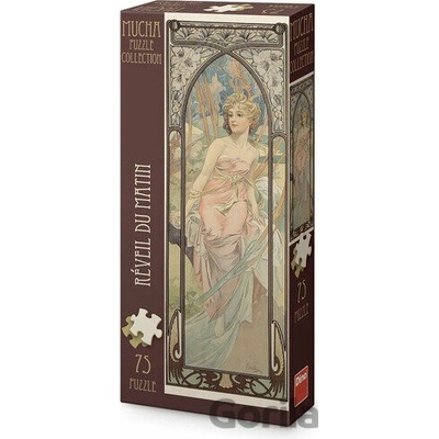 DINO Panoramatické Alfons Mucha Prebudenie rána 75 dielov