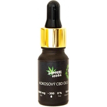 MCT Happy seeds kokosový CBD olej 18% 10 ml