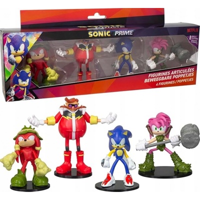SONIC PRIME AKČNÁ SADA 4 FIGÚROK MIX