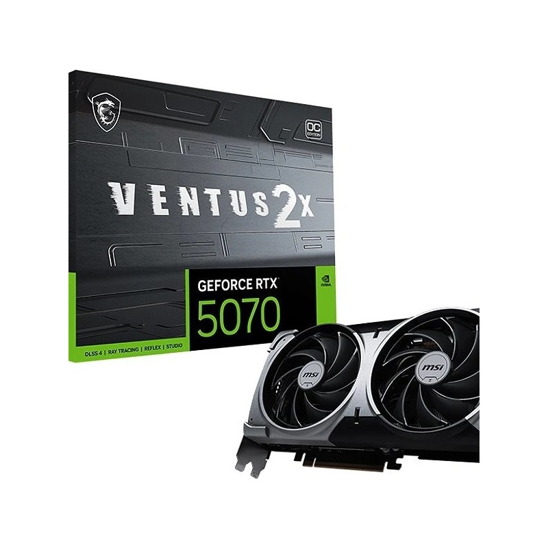 MSI GeForce RTX 5070 12G VENTUS 2X OC