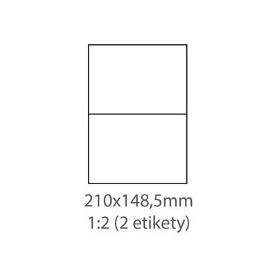 Ecodata biele 2ks/A4 100 listov ECO-21014800