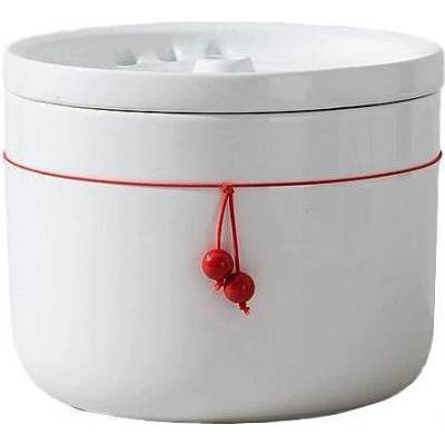 Автоматична поилка за кучета и котки , 1, 5л, керамична, бяла (4333w)