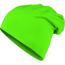 Masterdis Jersey Beanie Hat Neon Green