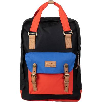 Doughnut Дневна раница Doughnut Macaroon Large Reborn Backpack 20 Daypack - Black / Grapefruit - размер One Size (502-8327-1011)