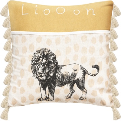 Atmosphera vankúš so strapcami Lion 40x40