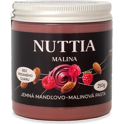 DP chocolate Nuttia Jemná mandľovo-malinová pasta 250 g