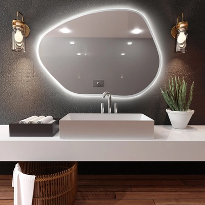 Baltica Design Bright Stain I 100x72 cm biela 5904107918655