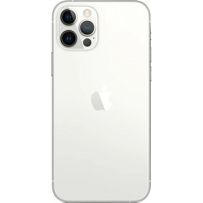 Kryt Apple iPhone 12 PRO zadní + střední stříbnrý