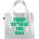 LOQI Чанта тип торба LOQI Transparent Think Outside The Bag (BA.TR.TH)