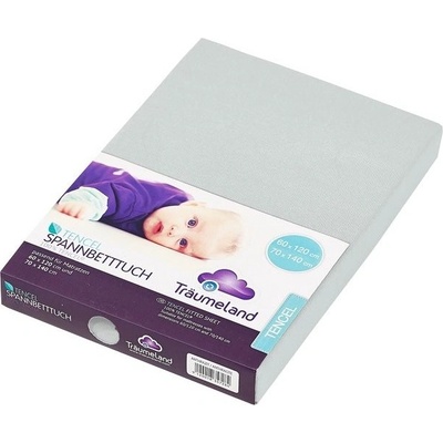 Träumeland prostěradlo tencel mint 70x140