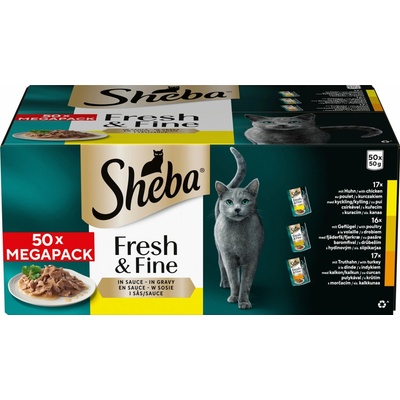 SHEBA Fresh & Fine 50x50 g