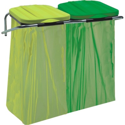 Walfix Nástěnný držák na odpadkové pytle 2 víka