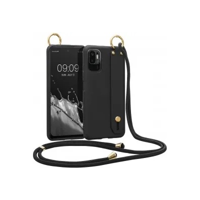 kwmobile Калъф за Xiaomi Redmi Note 10 5G - черен