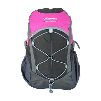 Onepolar Ежедневна раница, Оne polar, po1583-p-mx, Черна, розова