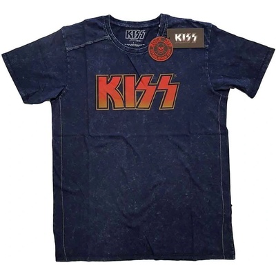 Kiss Classic Logo (Wash Collection) Navy Blue L Риза (KISSSWASH02MN03)