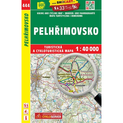 Turistická mapa Pelhřimovsko
