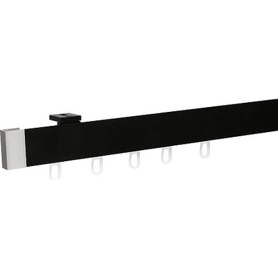 JAJA Garniža lux stropná Modern čierna 200cm