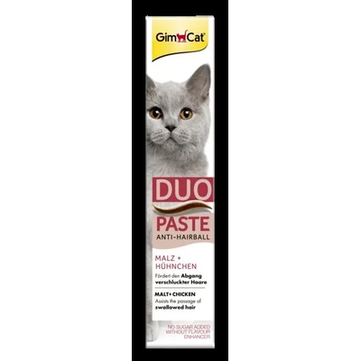 GimCat Gimborn Anti Hairball Duo Paste Chicken малцова паста с пиле 50gr