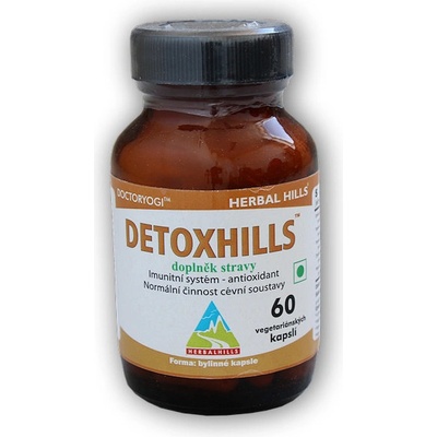 Herbal Hills Detoxhills Bylinné kapsule 60 kapsúl