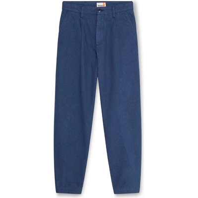 Timberland Мъжки ежедневен панталон Timberland Claremont Herringbone Pleated Chino Pant Casual trousers - Dark Sapphire Yd - размер 38 (EU) (007-4100-0218)