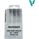 mikro Vallejo T01001 Sada 20ti vrtáčků 0.3-1.6mm
