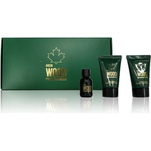 Dsquared2 Green Wood EDT 5 ml + sprchový gel 25 ml + tělové mléko 25 ml dárková sada