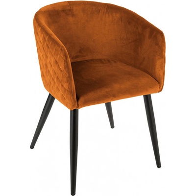 Atmosphera Marlo Sametové glamour oranžové