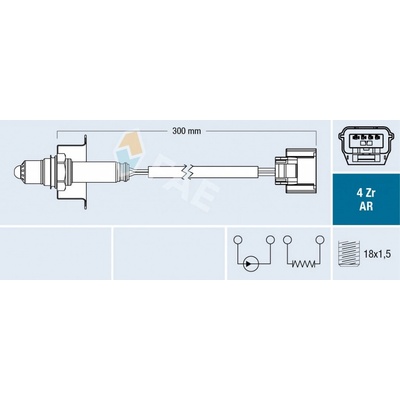 Lambda sonda FAE 75642