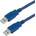 DeTech Кабел DeTech USB M / USB M 3.0 1.5m, Blue - 18143 (DE-18143)