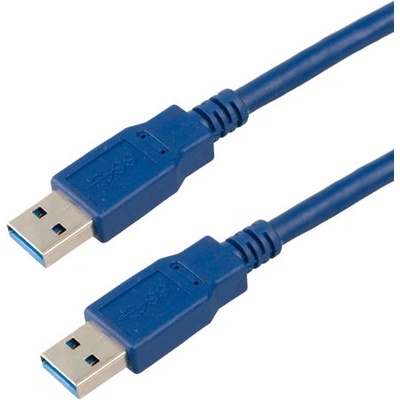 DeTech Кабел DeTech USB M / USB M 3.0 1.5m, Blue - 18143 (DE-18143)