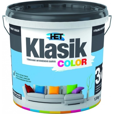 HET Klasik color 1,5 kg KC 417 modrý