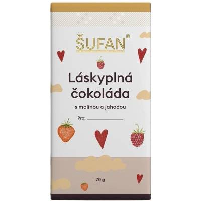 Šufan Láskyplná s malinou a jahodou 70 g