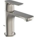 Ideal Standard Смесител за умивалник Ideal Standard Connect Air BlueStart сребрист Silver Storm с метален вентил (A7008GN)