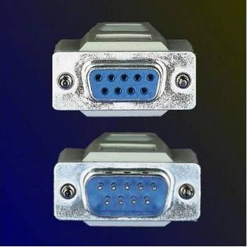 Image 1 of Roline RS232 cable 9M/9F, 3m, Value 11.99. 6233 (11.99.6233)