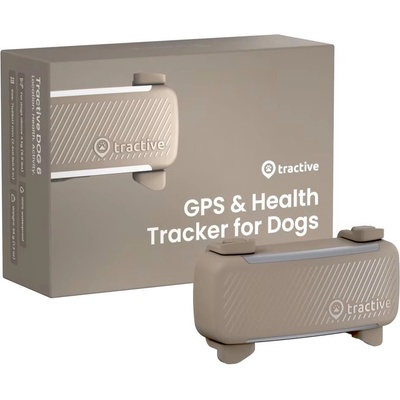 Tractive DOG 6 - GPS локатор за кучета и монитор на здравето, кафяв