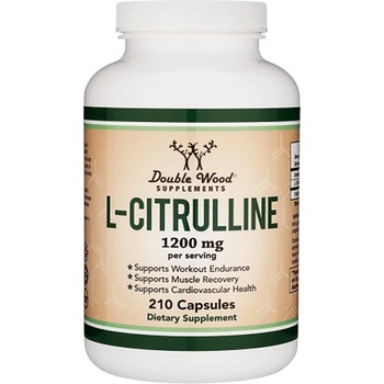 Image 1 of Double Wood Supplements L-Citrulline 1200 mg [210 капсули]