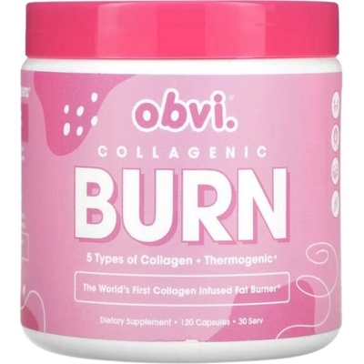 Obvi Collagenic Burn | 8 Types of Collagen & Thermogenic Herbs [120 капсули]