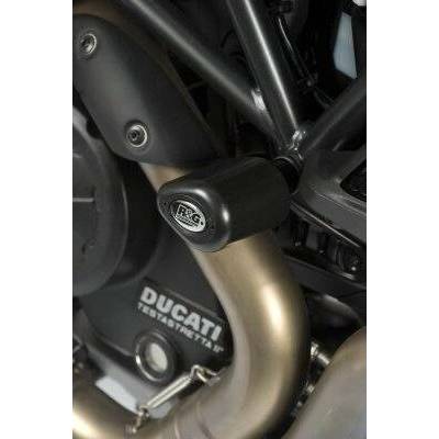Aero padací chrániče R&G Racing pro motocykly DUCATI Diavel, černé