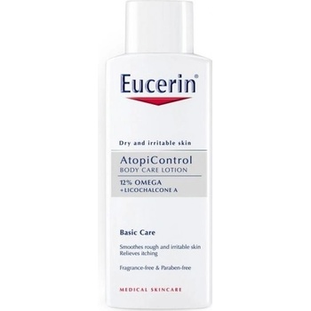 Eucerin AtopiControl telové mlieko suchá zarud.p. 250 ml