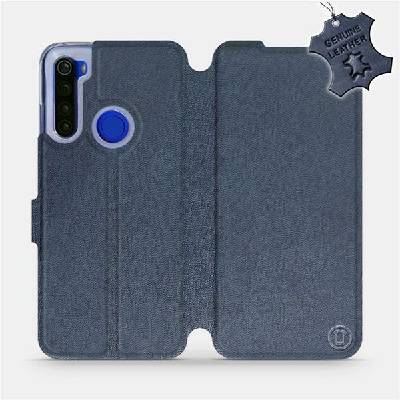 Pouzdro Mobiwear Luxusní flip Xiaomi Redmi Note 8T kožené Modré